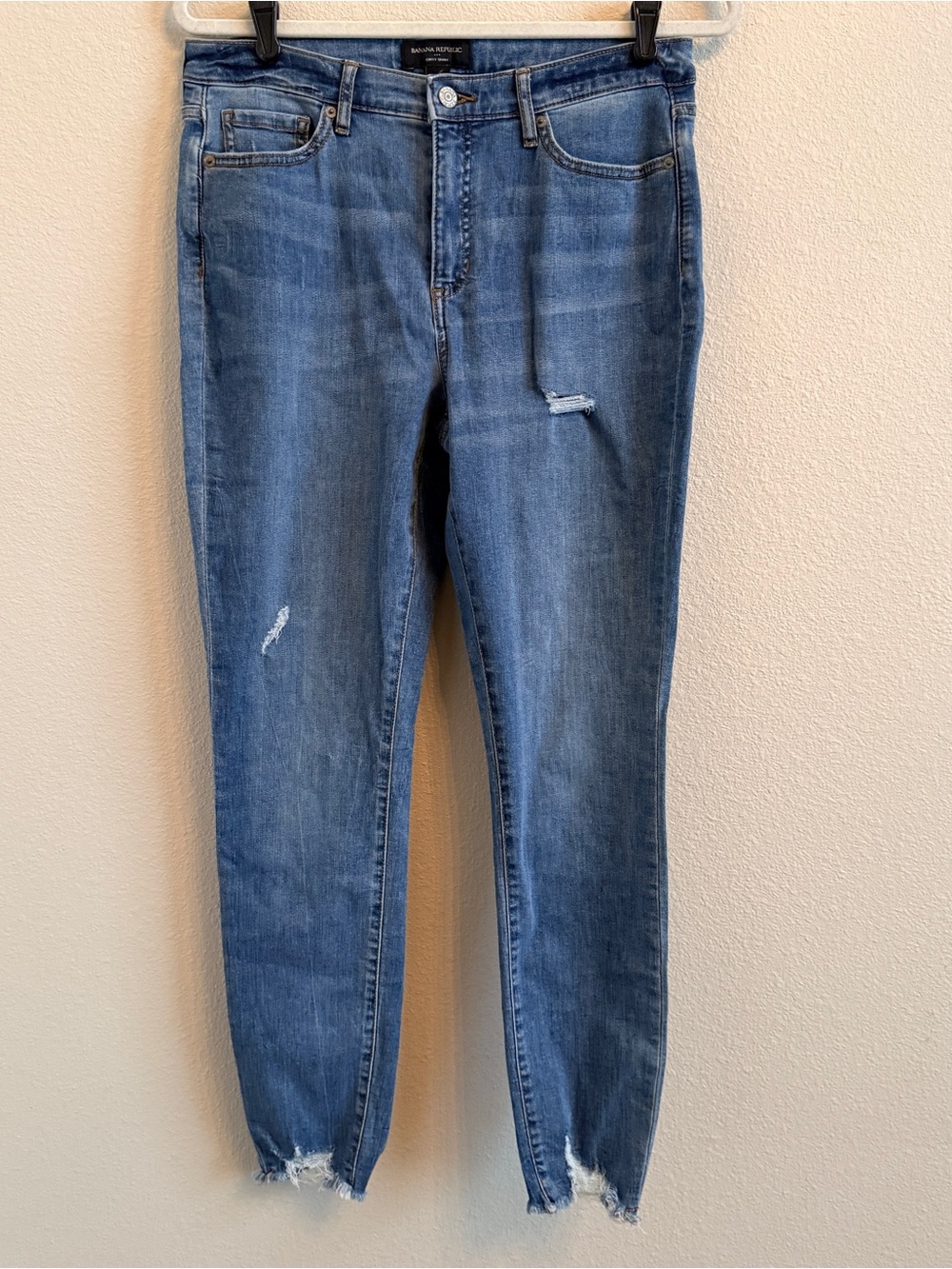 Banana Republic Distressed Skinny Jeans